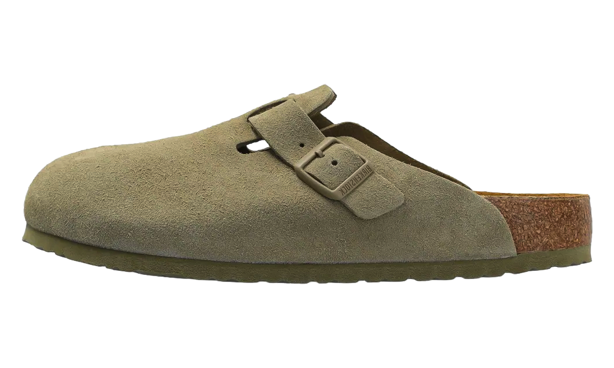 Boston Suede Leather "Faded Khaki - Regular/Wide" 1025788