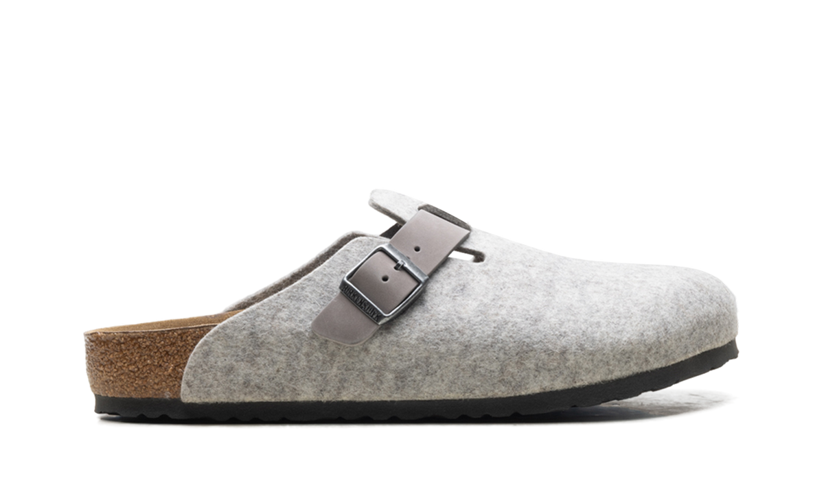 Boston Natural Leather Felt "Light Gray" 1026149