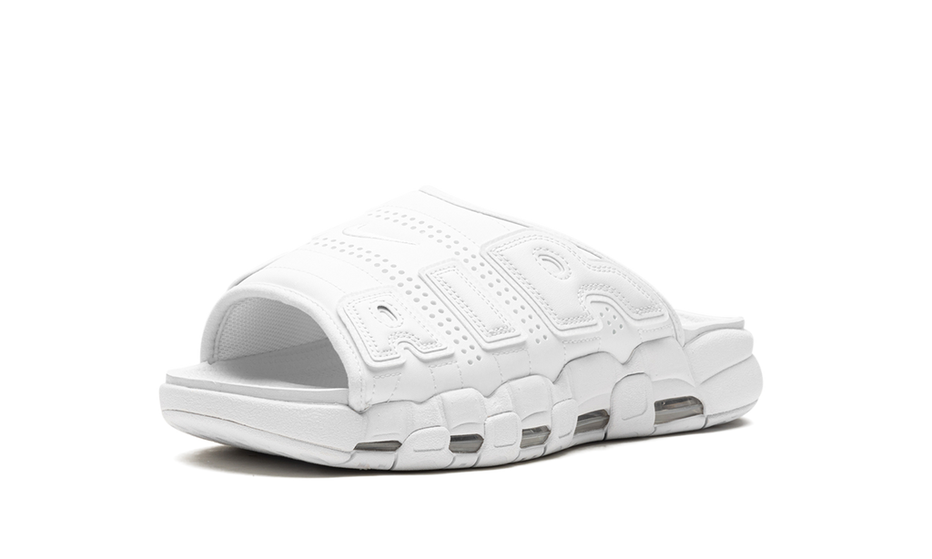Nike More Uptempo Slide "Triple White" FD9884 101