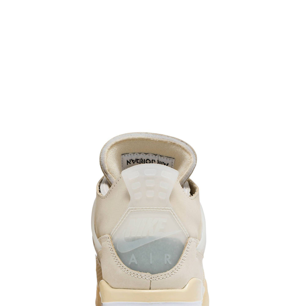 Off-White x Wmns Air Jordan 4 SP ‘Sail’ CV9388-100 Sneakers - Authentic