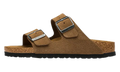 Arizona Suede Leather "Dark Tea - Narrow Fit" 1032717