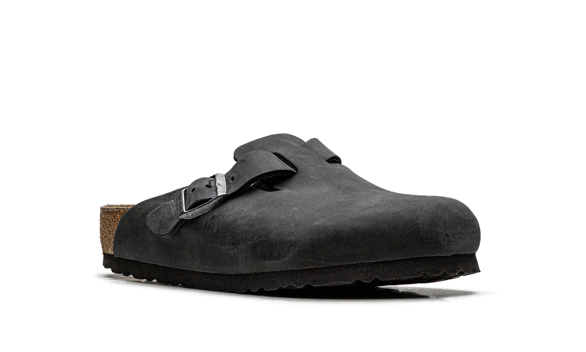 Boston Clog "Wide - Black Oiled Leather" 0059461