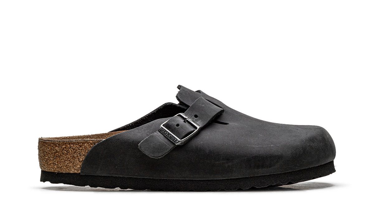 Boston Clog "Wide - Black Oiled Leather" 0059461