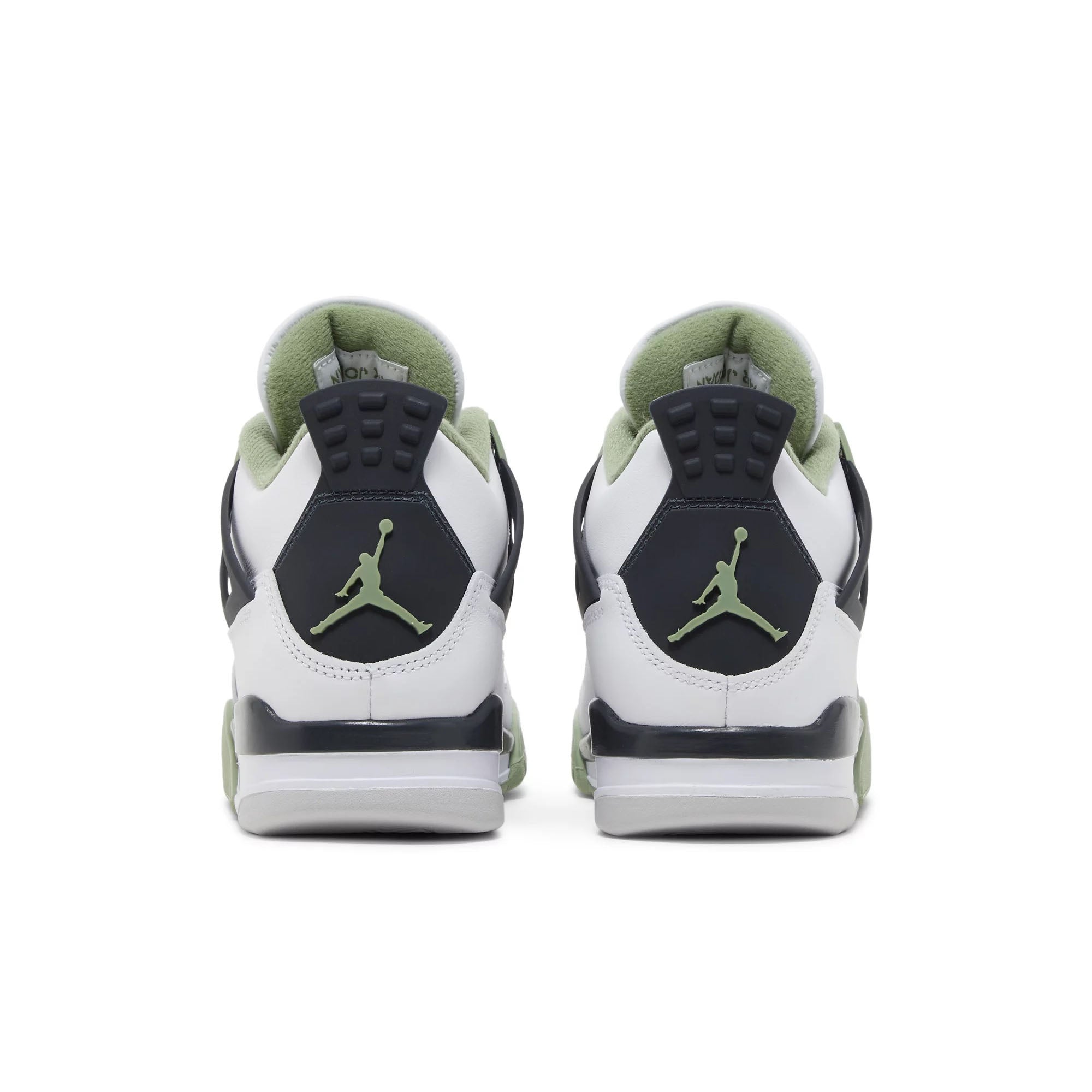 Wmns Air Jordan 4 Retro Seafoam AQ9129-103 Sneakers - Authentic