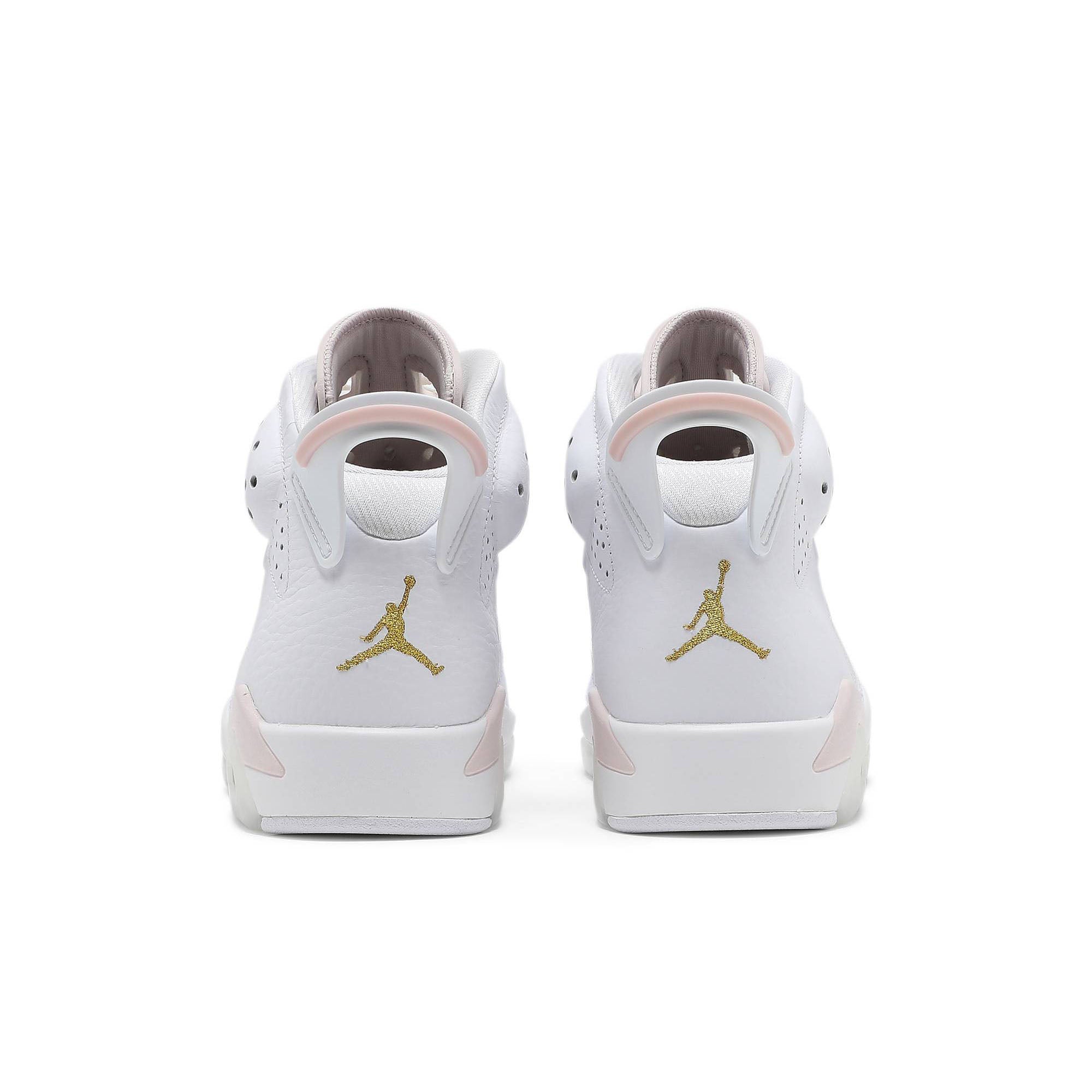 Wmns Air Jordan 6 Retro Gold Hoops DH9696-100 Sneakers - Modern Classic